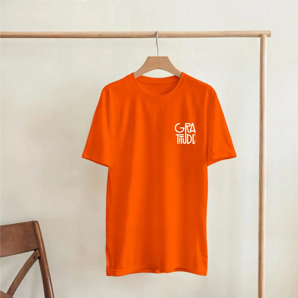 Gratitude Typography Tee_orange2.webp