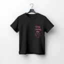 “Stop Coping Me” Typography Tee