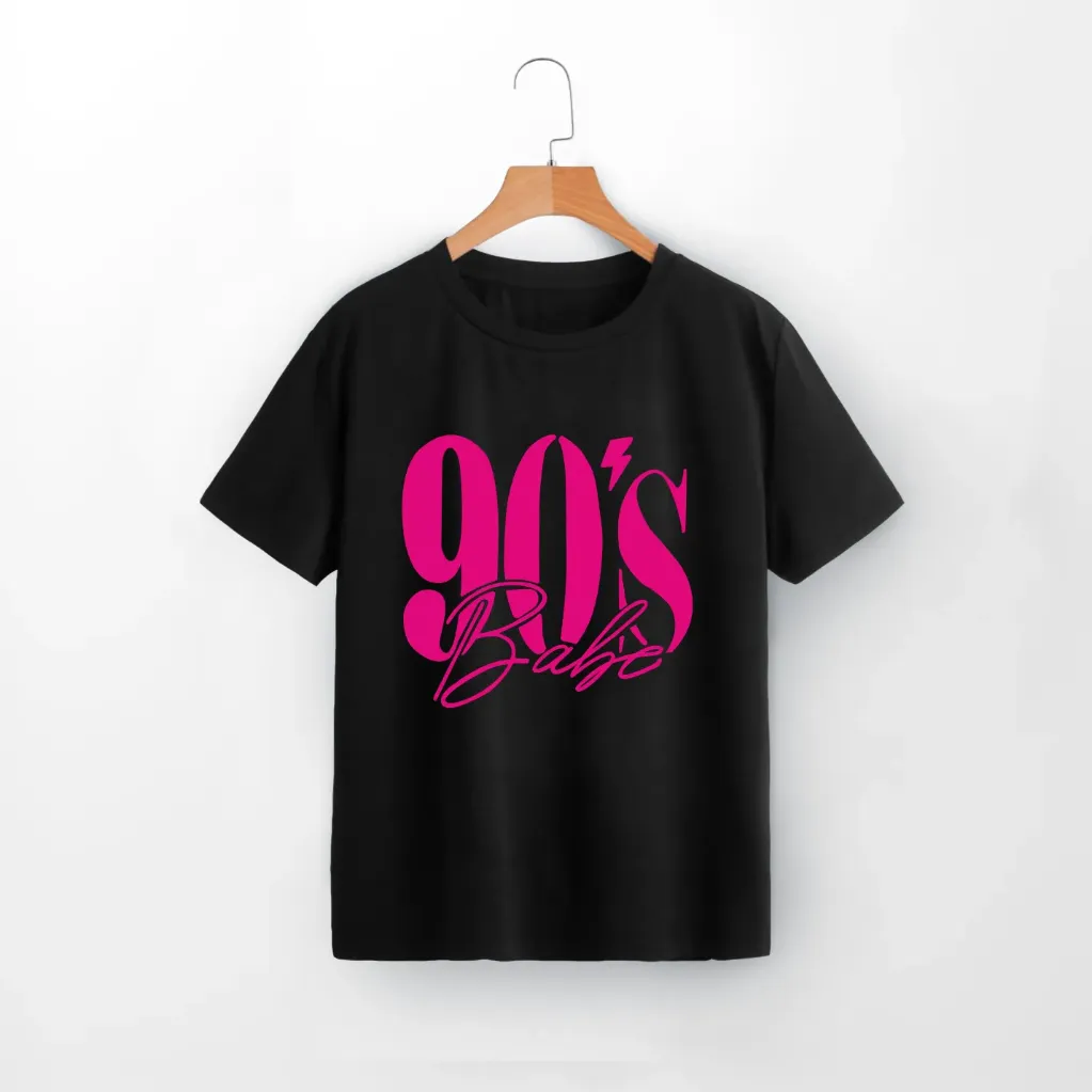 “90’s Babe” Retro Graphic Tee